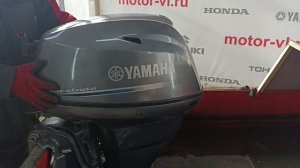 Запуск с ручного стартера Yamaha F25