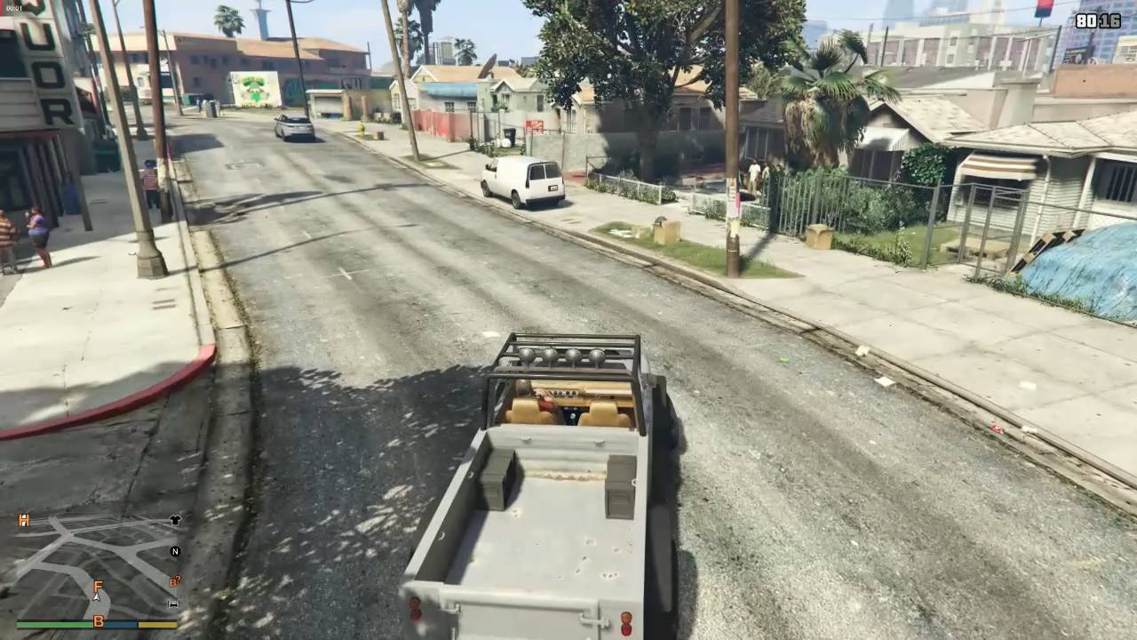 ГТА 5 Миссия-38 (Сафари на районе)