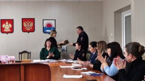 На КДН были вручены награды сотрудникам за профессионализм и активную работу.