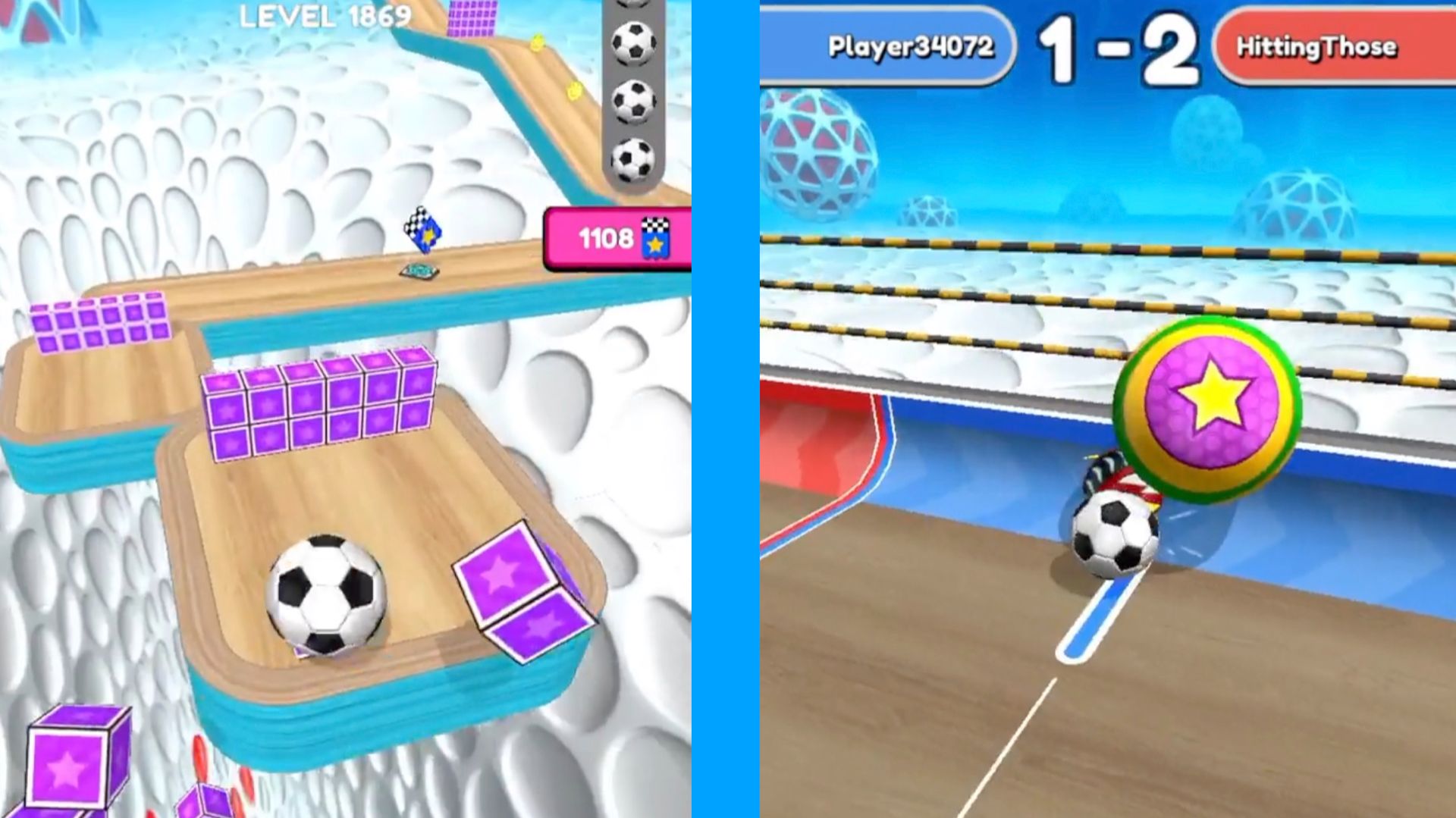 1873.1  24.12 Going Balls  Super Speed run Gameplay New Update Level 1869 to 1872 Race Goal ball