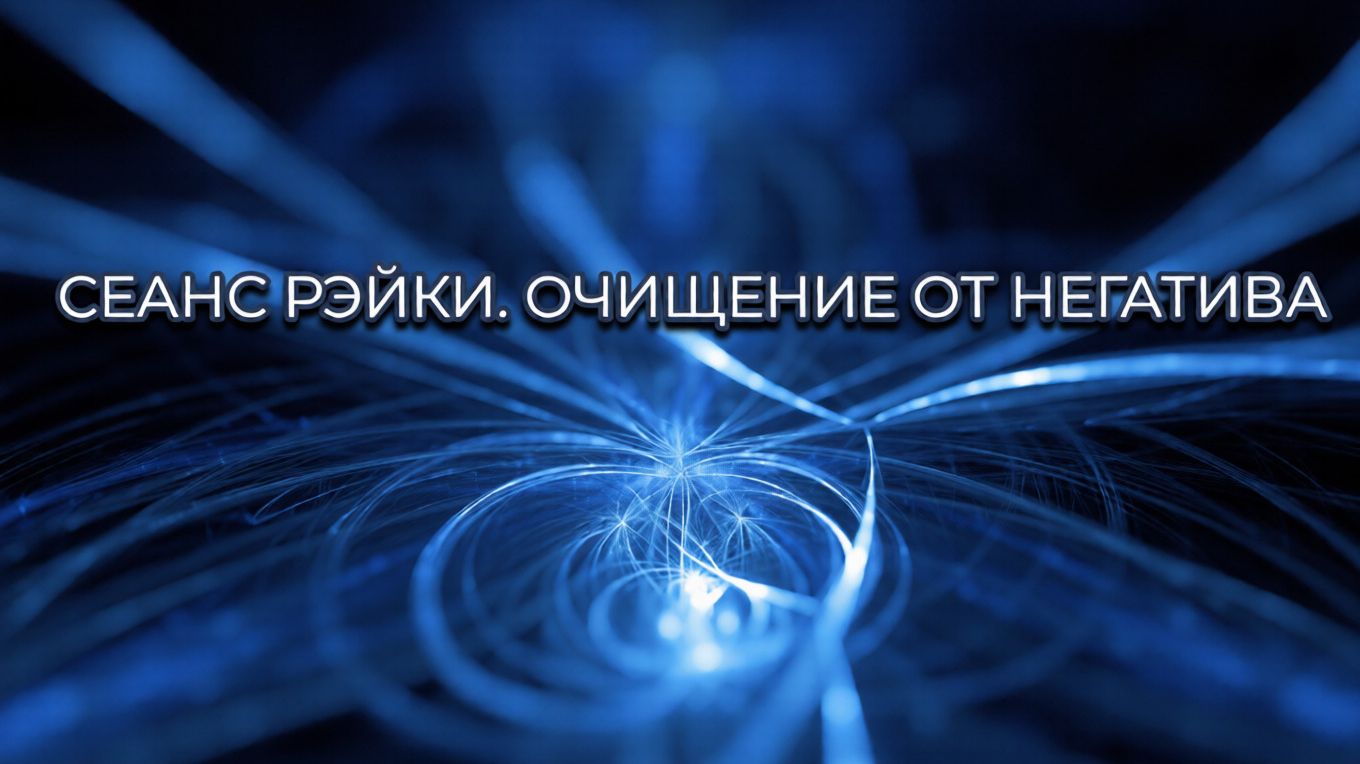 СЕАНС РЭЙКИ. ОЧИЩЕНИЕ ОТ НЕГАТИВА