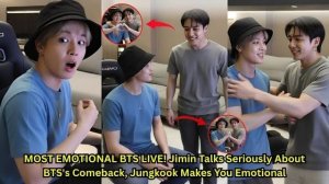 Стоило Чимину заговорить о камбеке BTS, как тут же появился Чонгук!