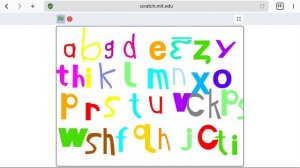 coptic alphabet dancing (w)