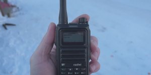 Проверяю дальность связи  DMR - Хотспота на внешнюю антенну OPEK - 300 в городских условиях.