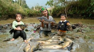 Вылавливаю гигантскую рыбу из пруда. Забираю свою маленькую дочь из школы. Дуонг
