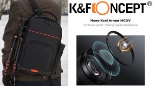 K&F CONCEPT Крутой Backpack 18L Nature Wander 05 и Nano-Xcel MCUV