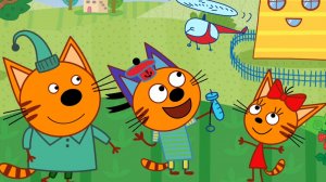 ТРИ КОТА. РАСКРАСКА С ТРЕМЯ КОТАМИ. МУЛЬТФИЛЬМ ИГРА.