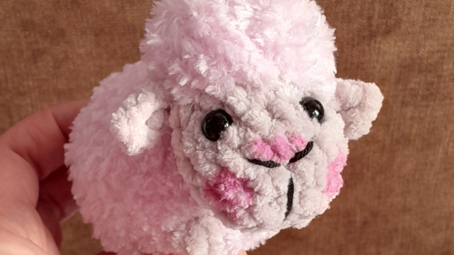 Вяжем шею овечке. Овечка мастер-класс смотреть онлайн