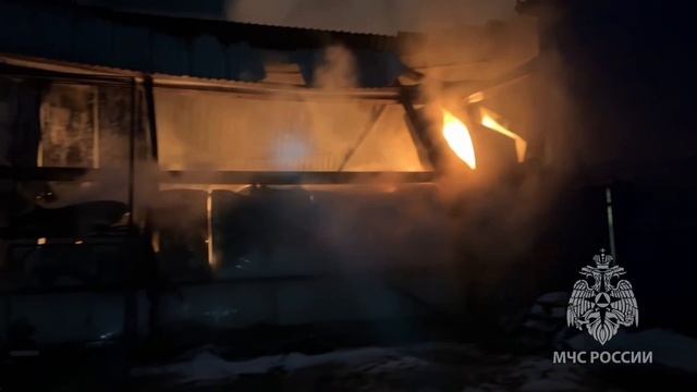 Пожар в ангаре, 21.01.2026г. смотреть онлайн