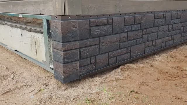 Облицовка фундамента частного дома варианты недорого - купить фасадные панели для наружной отделки смотреть онлайн