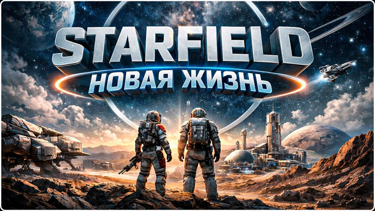 Starfield - Новая Жизнь в Бескрайнем космосе - Часть 1 смотреть онлайн