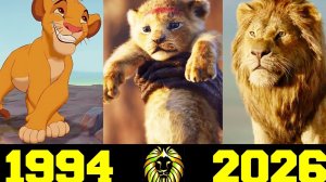Симба - Эволюция (1994 - 2026) ! Все Появления Короля !