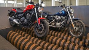 Шредер уничтожает мотоциклы. АСМР Металл