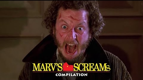 ПОДБОРКА КРИКОВ МАРВА - Один дома и Один дома 2 (к сожалению на английском)