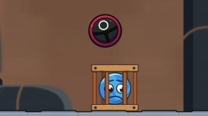 Мультик новый красный шарик из битвы кальмаров.Красный шар.Игра для детей.