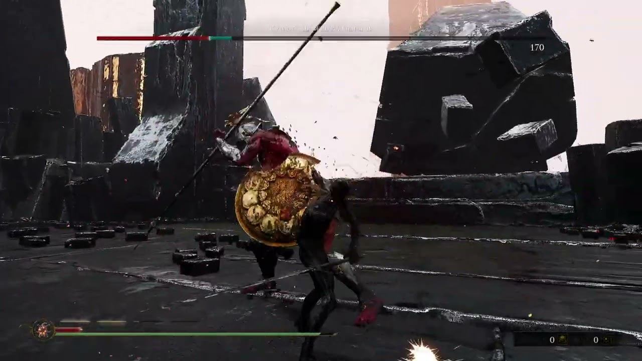 Mortal Shell Круцикс без оболочки и без урона