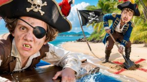 МЫ СТАЛИ ПИРАТАМИ НА ОДНОМ ПЛОТУ В ОКЕАНЕ МАЙНКРАФТ!  #EdisonPts