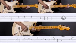 Pink Floyd - Shine On You Crazy Diamond  Cover (Табулатура) Guitar Tutorial TABS