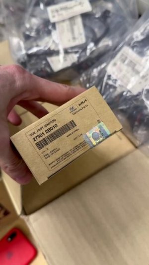 Поступление 100% оригинальных запчастей KIA/Hyundai из Кореи 20.01.2026