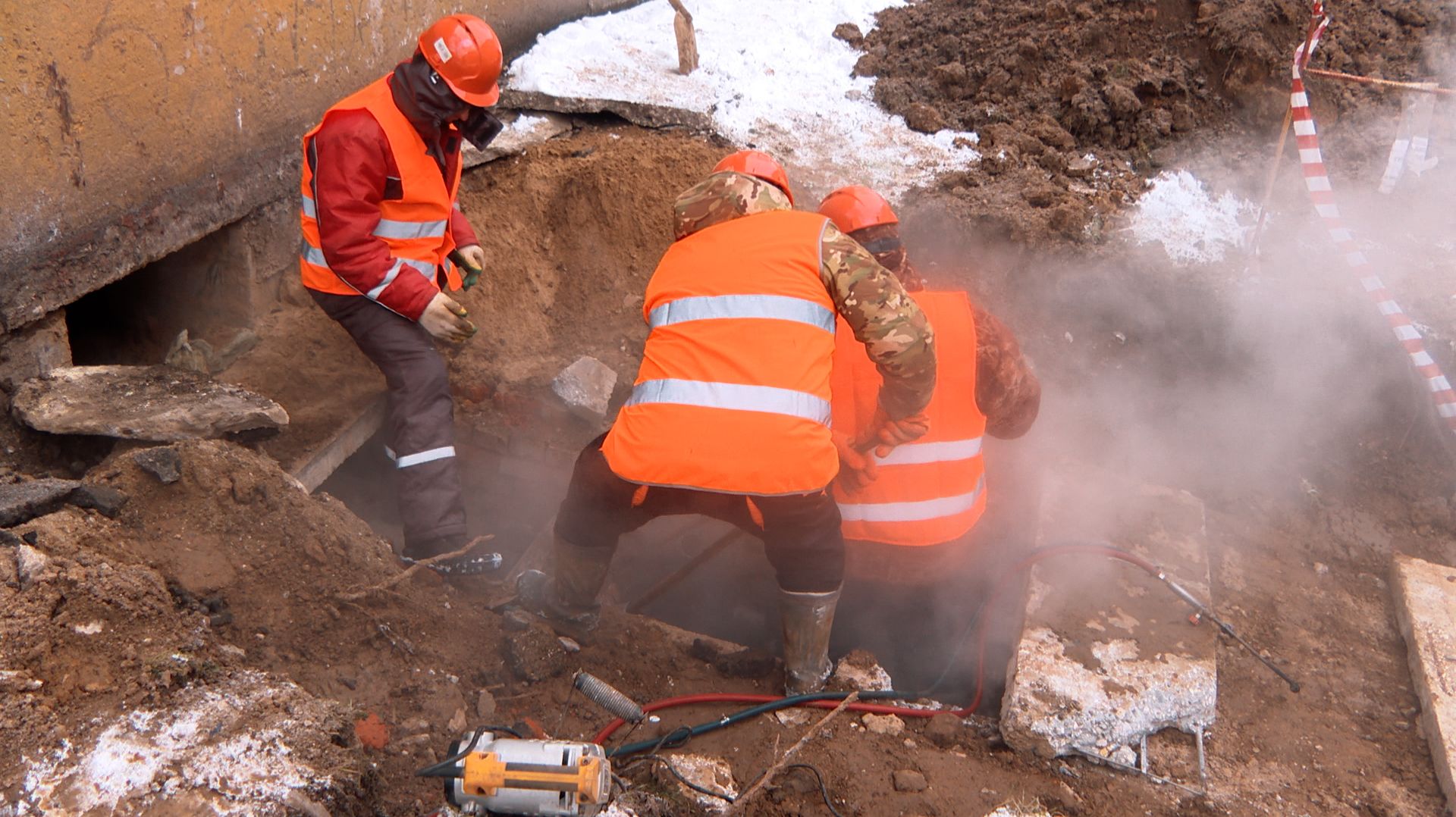 Работы на теплосетях смотреть онлайн