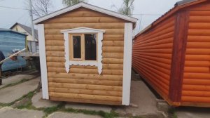 Мобильные бани из бруса под ключ - цены мобильных бань с доставкой из Новгорода, мобильная Пестово