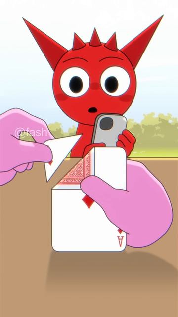 Простой Фокус с Рэдди и Пинки (Incredibox Sprunki) смотреть онлайн