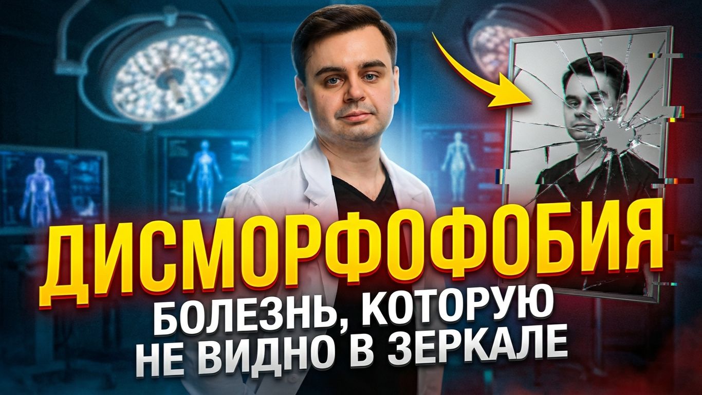 Болезнь соцсетей: что такое дисморфофобия и как люди живут с ней / Хирург Золотов Сергей смотреть онлайн