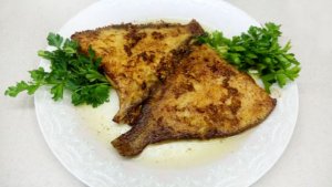 Жареная КАМБАЛА (два рецепта приготовления)! Вкусная РЫБКА!