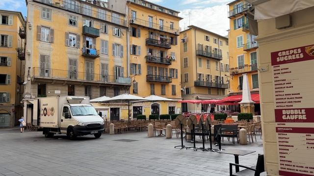 Франция 🇫🇷[4К] Ницца-Лазурный берег, красивый город, Прованс, пешие прогулки по городу. смотреть онлайн