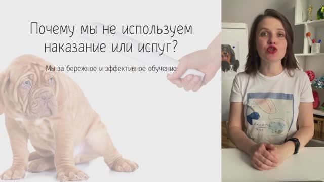 0 этап Почему мы не используем наказание или испуг