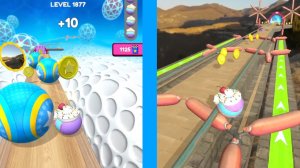 Going Balls  Super Speed run Gameplay New Update Level 1877