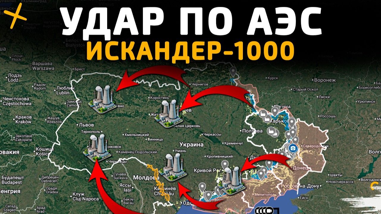 УДАР по АЭС. ИСКАНДЕР-1000 в ДЕЛЕ! Свежие Военные Сводки на СЕГОДНЯ! смотреть онлайн