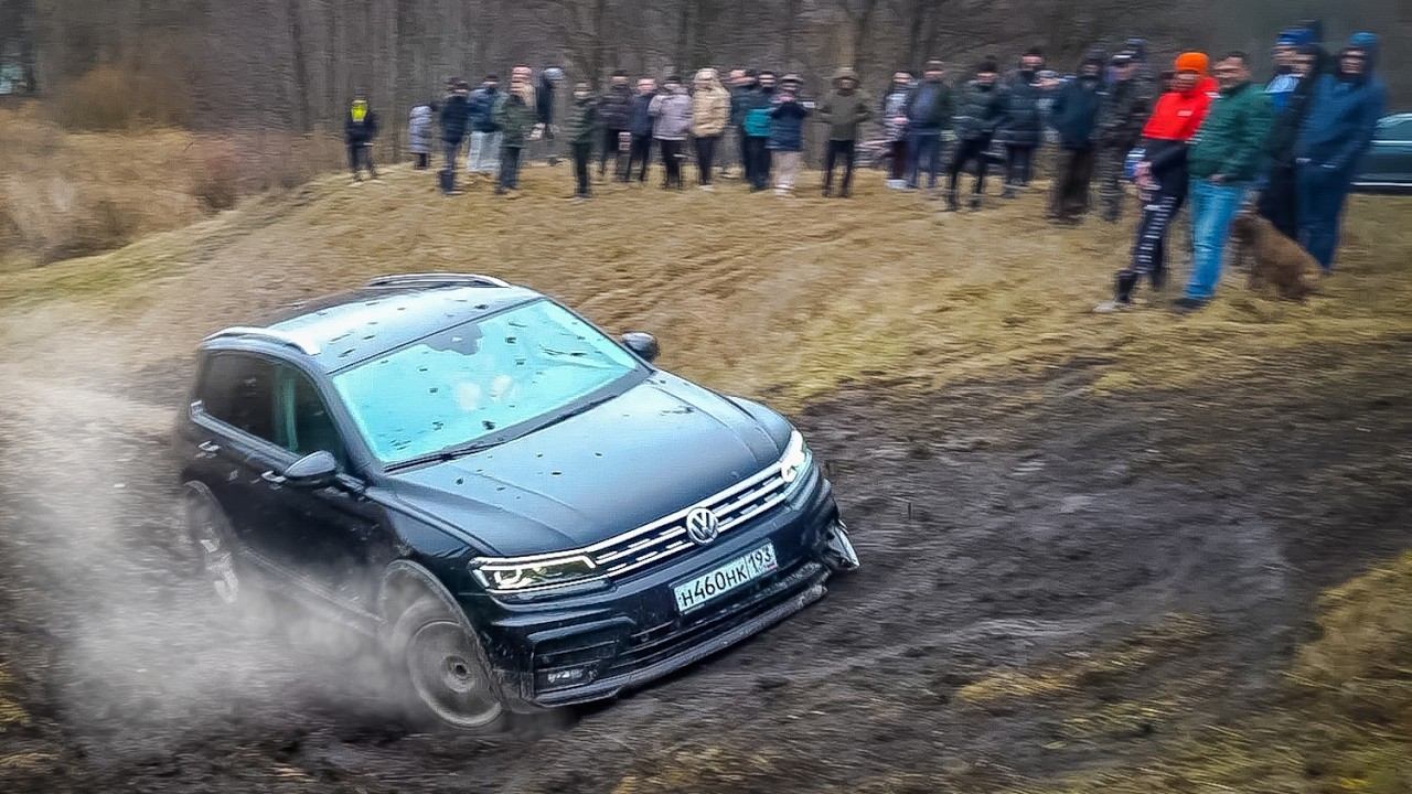 Как я стал ПСИХОМ на ТИГУАН. Учим ездить НИВЫ, TANK 300 и все ВНЕДОРОЖНИКИ по бездорожью смотреть онлайн