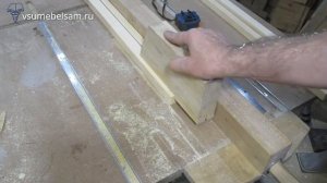 Изготовление простого и надежного табурета. Часть 6. Как делать круглые палочки (Сериал)