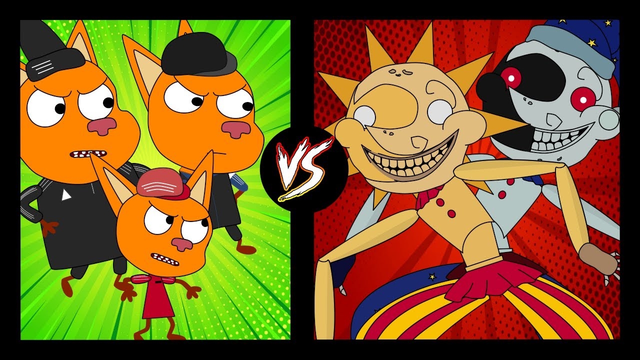 Три Гопа против Солнца и Луны/ФНАФ