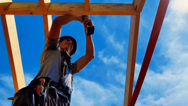 Стропила в каркасном доме