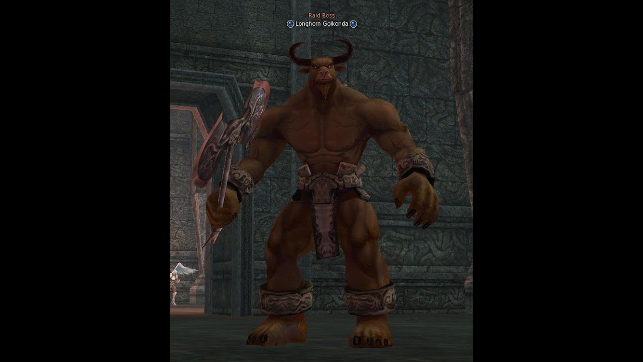 Lineage 2 ElmoreLab X1 Teon C4 - драка за Рейдбосса Longhorn Golkonda