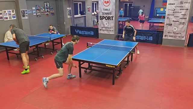 Баторов А. (710) - Грязнов Г. (611) 08.01 настольный теннис Любительский турнир смотреть онлайн