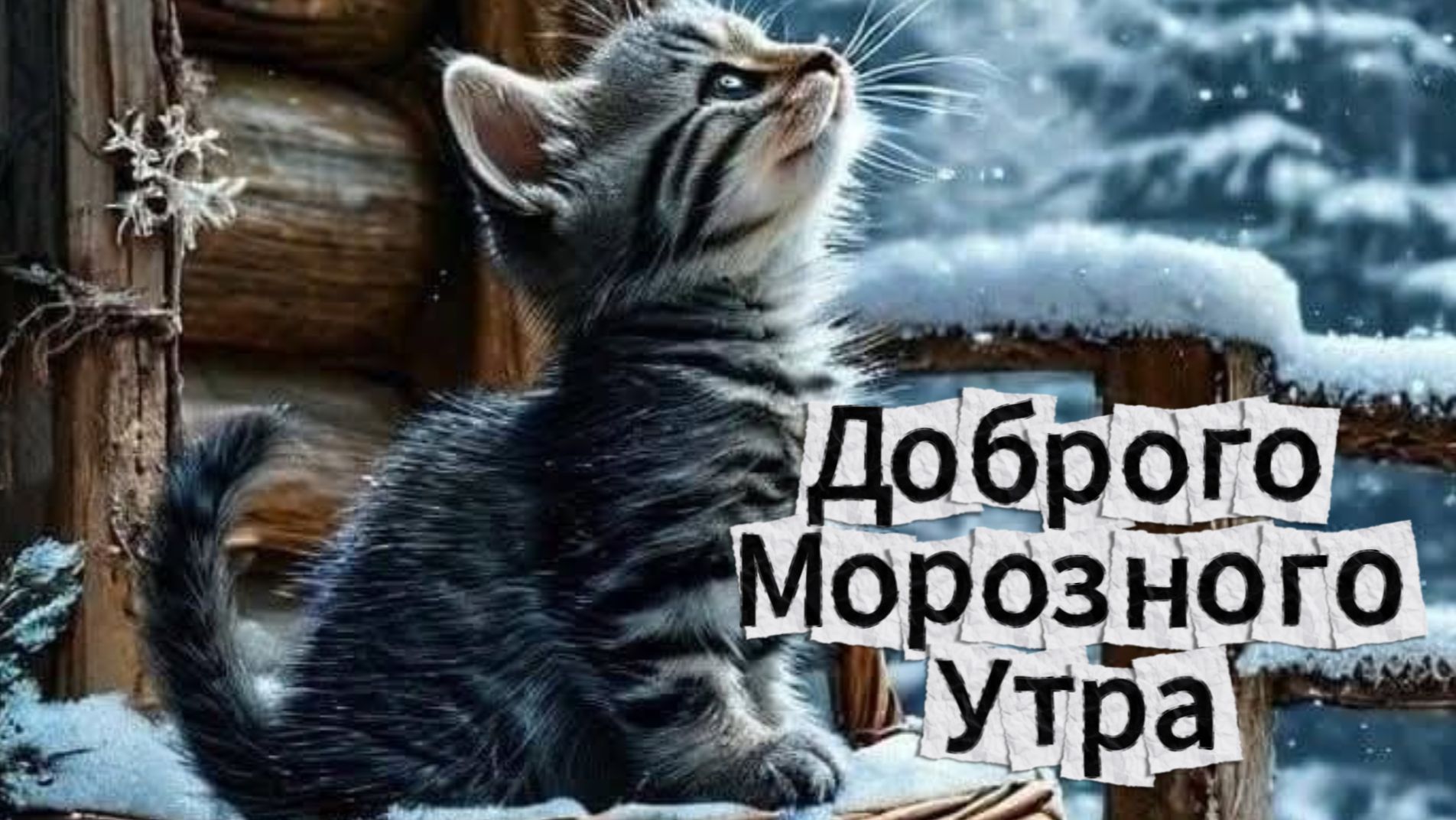Лучшие Открытки Доброго Морозного Утра!