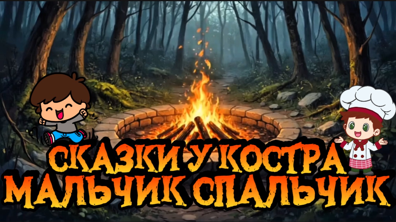 Сказки у костра, Мальчик Спальчик, сказки для детей и малышей