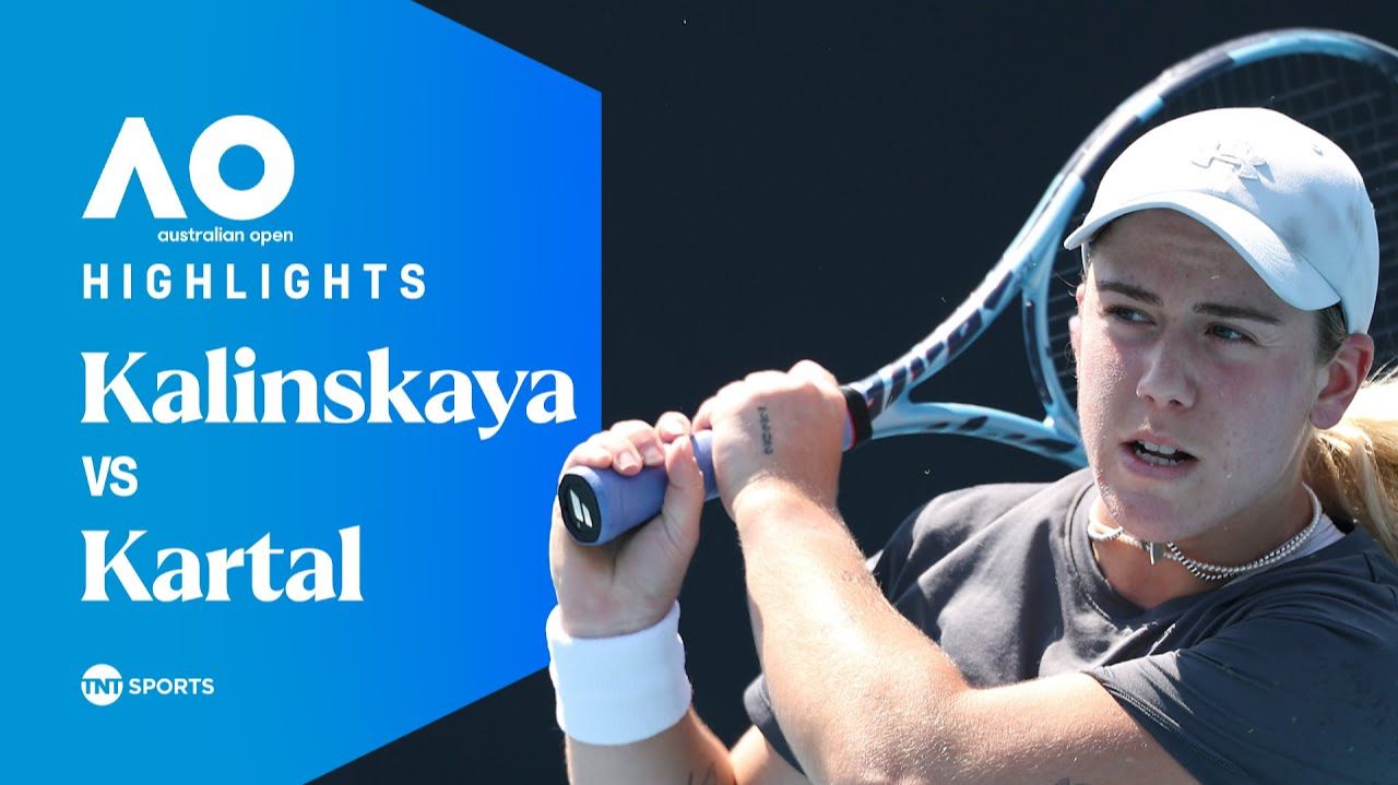 20.01.2026 | ОБЗОР ИГРЫ | Анна Калинская - Сонай Картал | 1-й круг | AO 2026 | Highlights смотреть онлайн