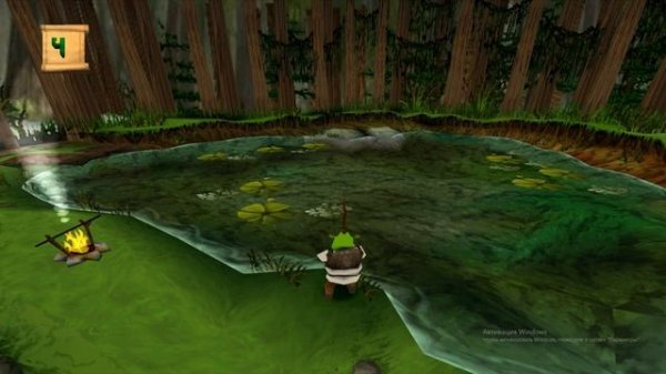 Полное прохождение Shrek Treasure Hunt (PS1) (Без комментариев)
