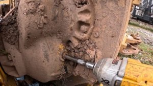 Установка звездочки бульдозера