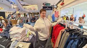 Наши БОМБЯТ бренды за КОПЕЙКИ в Таиланде! Armani и Calvin Klein ПРИМЕРКА одежды Plus Size! Шоппинг