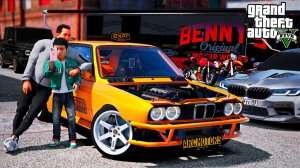 КУПИЛ РЕДКУЮ BMW M3 E30 FAKE TAXI КОРЧ ДЛЯ СВОЕГО СЫНА! ОТКРЫЛ АВТОСЕРВИС! РЕАЛЬНАЯ ЖИЗНЬ ГТА 5