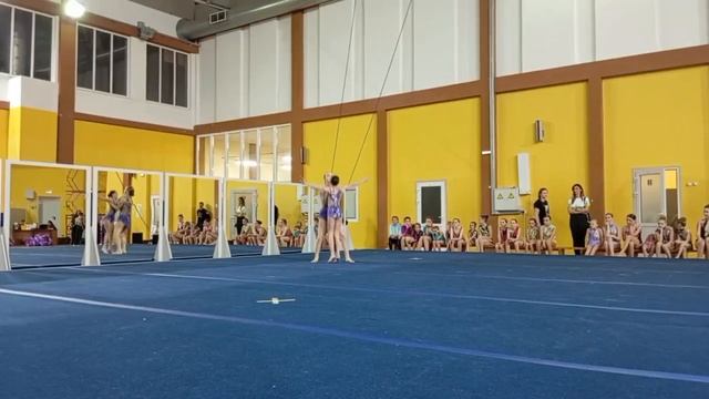 ЖП 1 юн. разряд, Тутынина Кира - Любина Елизавета, ДЮСШ г.Гвардейск, Комбинированное упражнение