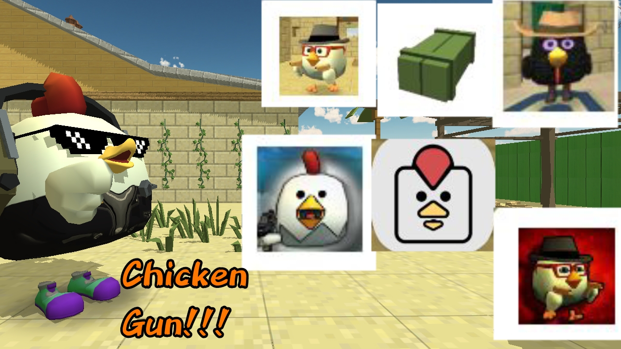 😱ChickenGun, но с каждой смертью я оказываюсь в другом Чикен Гане