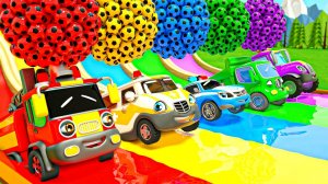 Классные мультяшки про машинки для детей и малышей