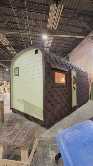 Шикарный Квадро-хаус 5*2.2*2.4м  – обзор из цеха компании DSV Group