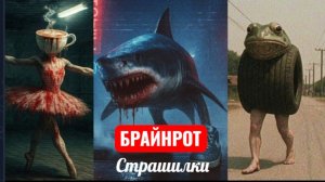 Страшилки на ночь. Пугающие мемы.